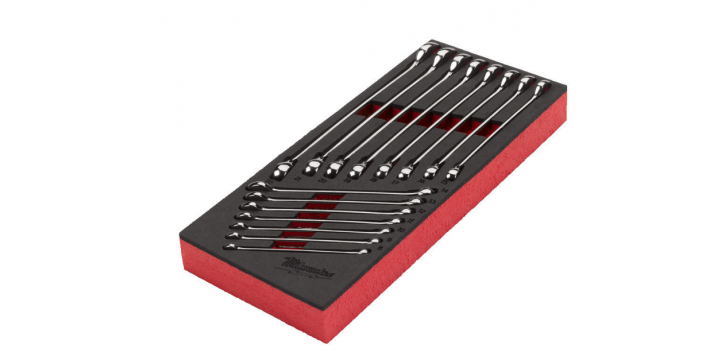 Carrello portautensili Milwaukee SRC30 a 7 cassetti con 179 utensili per l'industria