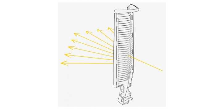 Lampada led ricaricabile WORKLAMP LEDALUX Zeca 550 lumen