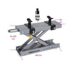 Cavalletto Centrale A Vite Sotto Culla Per Custom, Enduro, Cross, Scooter - Beta 3050/CC 2