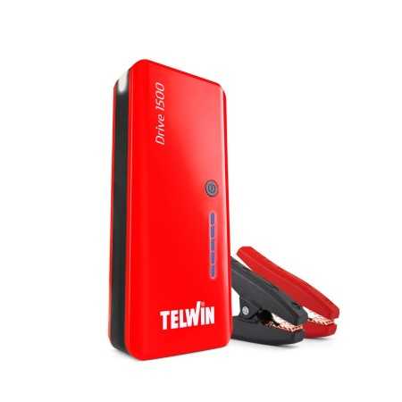 Telwin Avviatore Booster Portatile Drive 13000 12V per Auto Moto Barche, 1500A