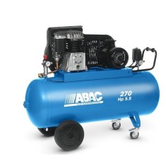 Abac PRO B5900B Compressore a pistone - Montato su serbatoio 270 L - 5,5Hp