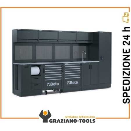 Combinazione Beta arredo officina RSC50 H + bici Beta 9598W-N / M