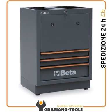 Modulo Fisso Per Arrotolatori Con 3 Cassetti Per Arredo Officina C45PRO - Beta C45PRO TC
