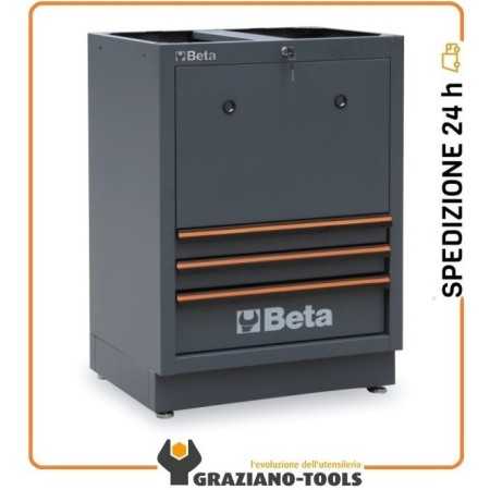 Modulo Fisso Per Arrotolatori Con 3 Cassetti Per Arredo Officina C45PRO - Beta C45PRO TC
