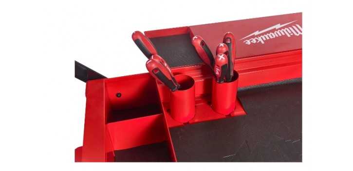 Carrello portautensili a due ripiani Milwaukee SWC40-1 