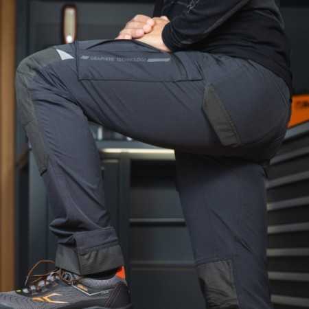 Pantaloni da lavoro multitasche elasticizzati in graphene Beta 7640GG