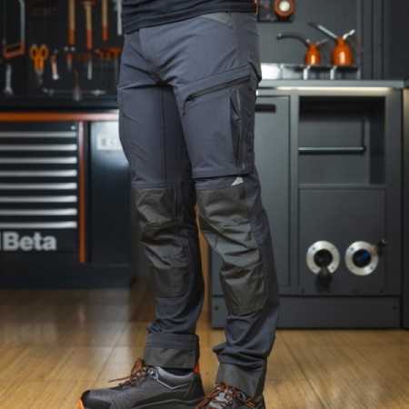 Pantaloni da lavoro multitasche elasticizzati in graphene Beta 7640GG