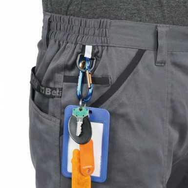 Pantaloni da lavoro in 100% cotone elasticizzato, comodi e resistenti 7Beta 7930MG