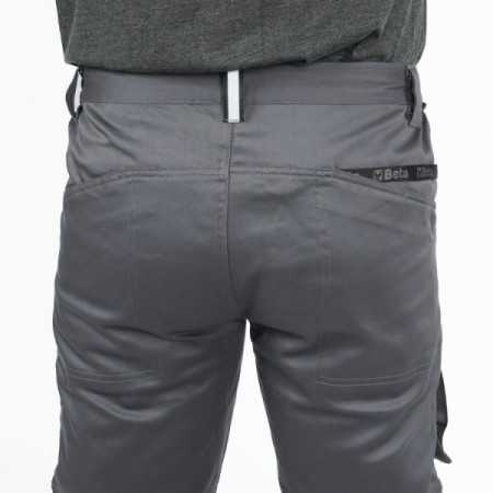 Pantaloni da lavoro in 100% cotone elasticizzato, comodi e resistenti 7Beta 7930MG