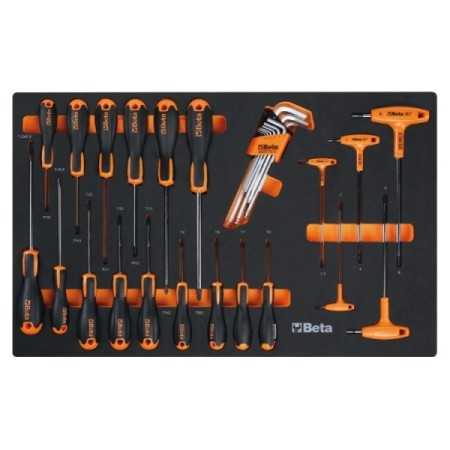 Cassettiera RSC24 a 7 cassetti con assortimento di 223 utensili 2400 RSC24/7-VAS