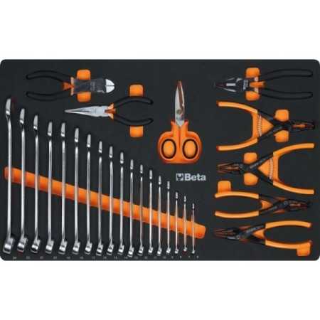 Cassettiera RSC24 a 7 cassetti con assortimento di 223 utensili 2400 RSC24/7-VAS