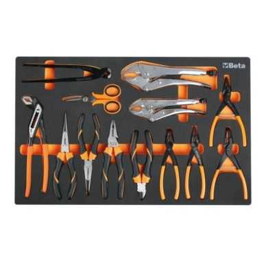 Cassettiera mobile con otto cassetti, con sistema ANTIRIBALTAMENTO e assortimento di 411 utensili INDUSTRIA 2400 RSC24A/8-VIL