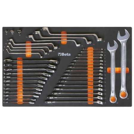 Cassettiera mobile con otto cassetti, con sistema ANTIRIBALTAMENTO e assortimento di 411 utensili INDUSTRIA 2400 RSC24A/8-VIL