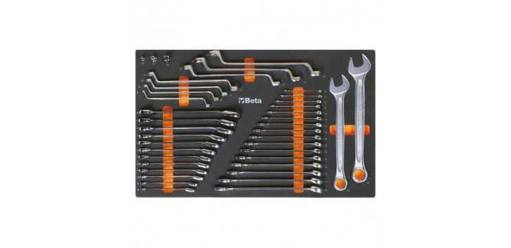 Cassettiera mobile con otto cassetti e assortimento di 445 utensili AUTOMOTIVE 2400 RSC24/8-VAL