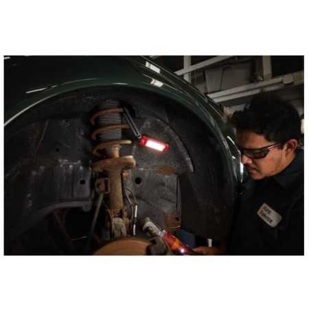 Torcia tascabile pieghevole con batteria interna ricaricabile IR FFL