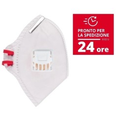 Mascherina pieghevole FFP2 NR D CON VALVOLA - 15 PZ