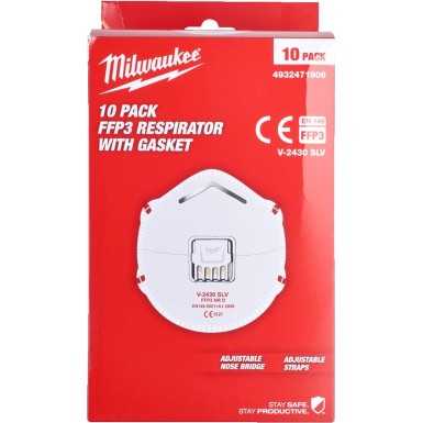 Mascherina FFP3 NR D CON VALVOLA - 10 PZ