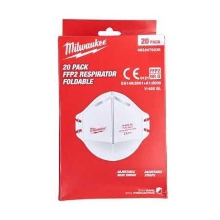 Mascherina pieghevole FFP2 NR D - 20 PZ