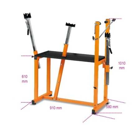 Banco PRO da officina per manutenzione biciclette Beta 3912PP