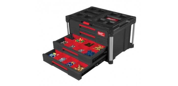 PACKOUT™ Cassettiera portautensili con 4 cassetti