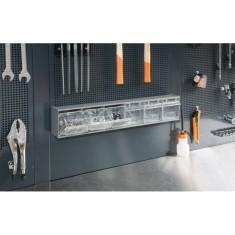 Portaminuterie a 6 vaschette in materiale plastico, con supporto PM/6C 2