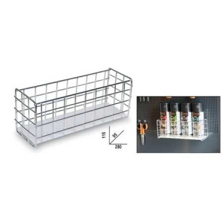 Cestino portaflaconi da parete CP