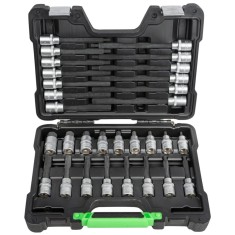 VALIGETTA DI INSERTI ESAGONALI 30 PEZZI JBM 52604