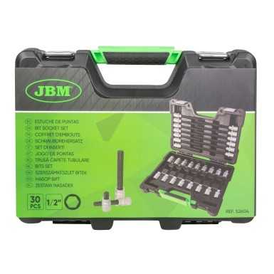 VALIGETTA DI INSERTI ESAGONALI 30 PEZZI JBM 52604