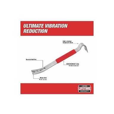 Leva chiodi tipo Americano Milwaukee 381 mm