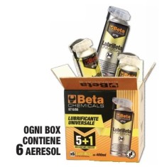 Box 6 LUBRIBETA 7 funzioni 400 ml  9710/B6 Beta