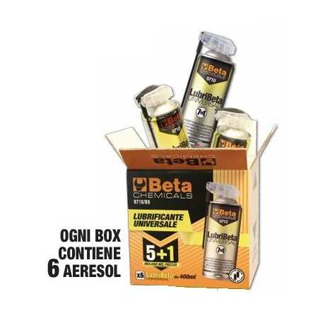 Box 6 LUBRIBETA 7 funzioni 400 ml  9710/B6 Beta