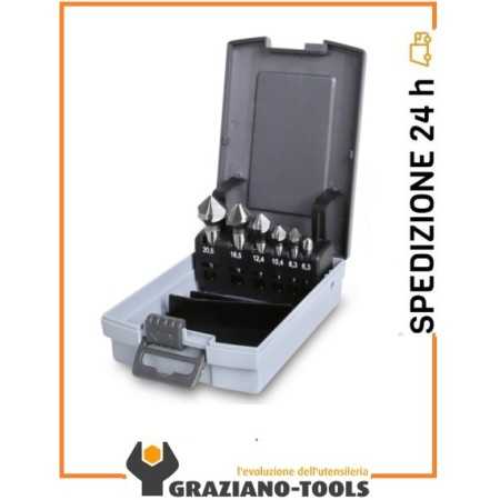 SERIE DI 6 SVASATORI IN CASSETTA METALLICA ART. 426/SP6