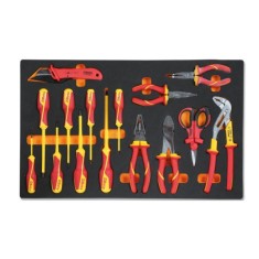 Modulo morbido in EVA per elettrotecnica utensili isolati 1000V Beta M161