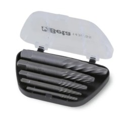 SERIE DI 5 ESTRATTORI CONICI PER VITI E PRIGIONIERI SPEZZATI IN ACCIAIO LEGATO ART. 1430/S5 2