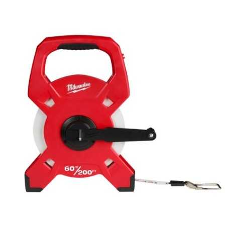 Rotella con cassa aperta e nastro in fibra di vetro mt.60 LTF60-200