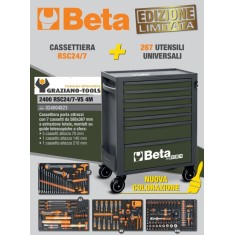 Carrello RSC24 7 cassetti 2400 RSC24/7-VS 4M Edizione Limitata 267 utensili Beta
