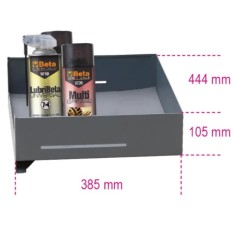 Vaschetta laterale portautensili per cassettiera Beta RSC24AXLP/7 - 2400 RSC24AXLP/VL 2