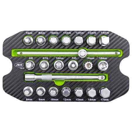 ORGANIZER EVA per tappo carter 22 pezzi JBM 15018