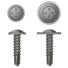 ASSORTIMENTO 420 PEZZI VITI AUTOFORANTI ZINCATE NERE FERMEC 2