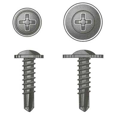 ASSORTIMENTO 420 PEZZI VITI AUTOFORANTI ZINCATE NERE FERMEC