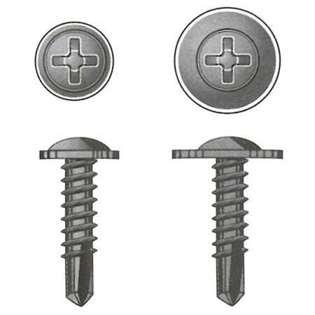 ASSORTIMENTO 420 PEZZI VITI AUTOFORANTI ZINCATE NERE FERMEC