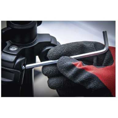 Serie di chiavi ad angolo esagono interno con testa sferica 1,5 - 10 mm 9 pz. BGS