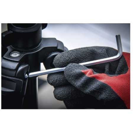 Serie di chiavi ad angolo esagono interno con testa sferica 1,5 - 10 mm 9 pz. BGS