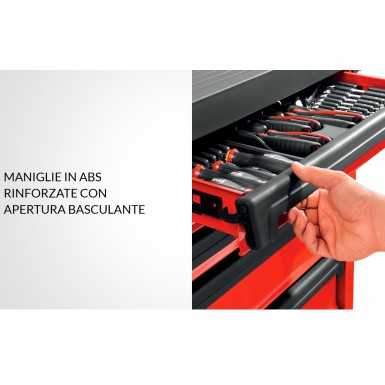 USAG U05160106 516 ST6V Carrello Vuoto, 6 cassetti