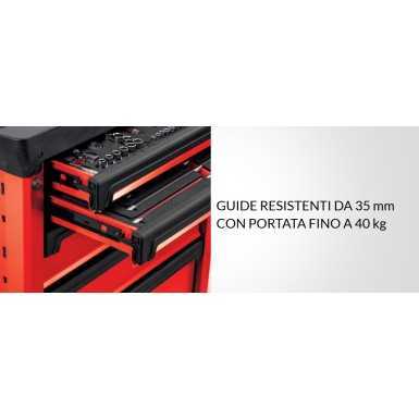 USAG U05160116 516 ST6NV Carrello Vuoto, 6 cassetti