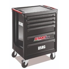 USAG U05160116 516 ST6NV Carrello Vuoto, 6 cassetti