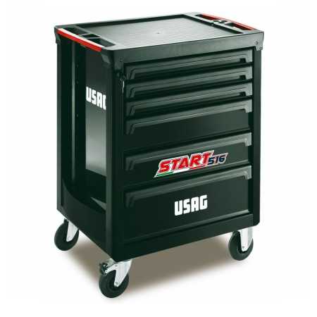 USAG U05160116 516 ST6NV Carrello Vuoto, 6 cassetti