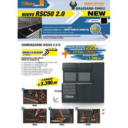 Combinazione Beta arredo officina RSC50 2.0 D/223UT
