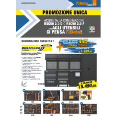Combinazione Beta arredo officina RSC50 2.0 F/445UT