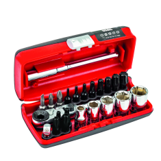 U06090004 CASSETTA BUSSOLE ESAGONALI X-GRIP ED INSERTI PER AVVITATURA X-GRIP 23 PZ 609 1/4 SKX USAG